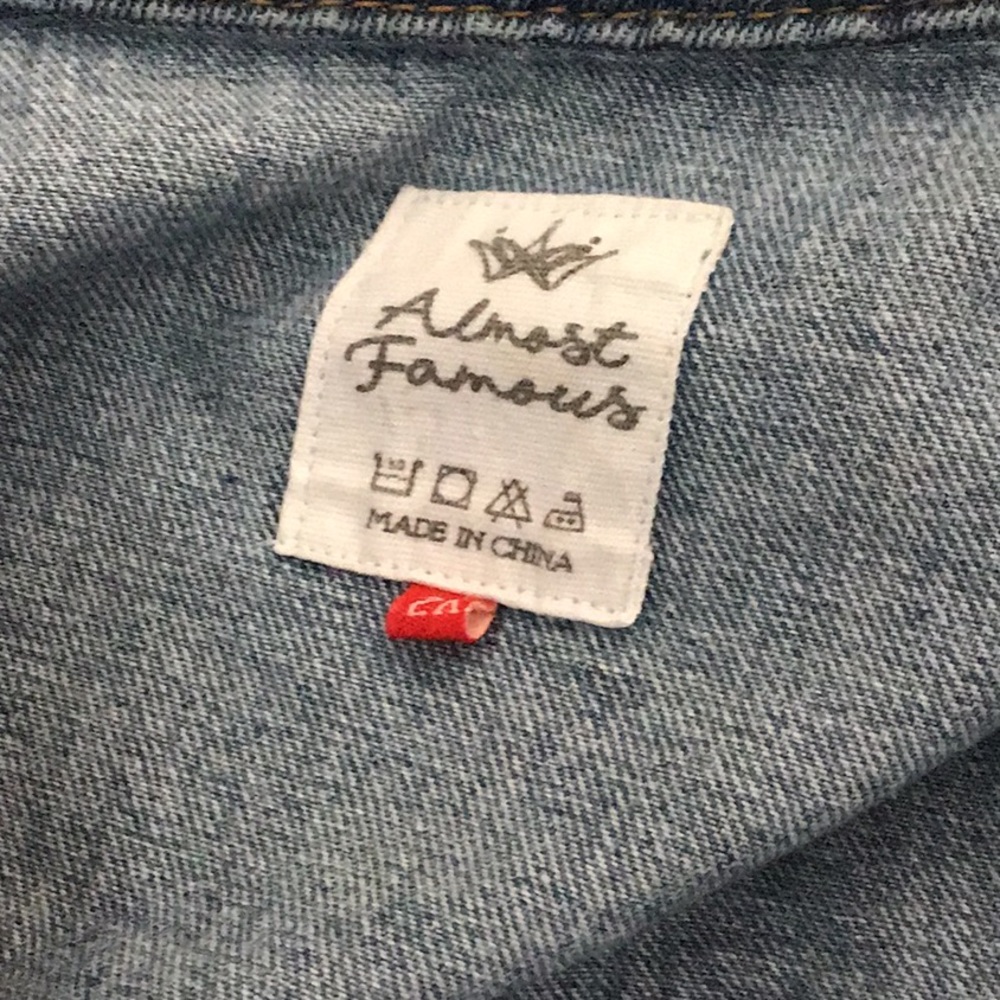 Ripped Denim Jacket - Picture 3 of 4